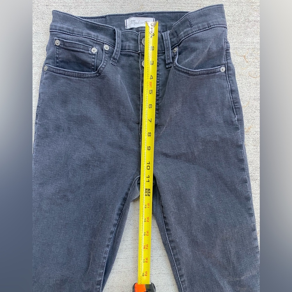 Madewell Charcoal Flare & Wide Leg Jeans - Picture 3 of 7